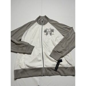 Women's Y2K Apt.9 2000's Full Zip Fleece Sweater Long Sleeve XL